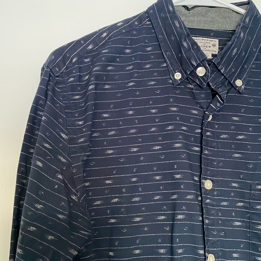 Navy Button Down - image 3